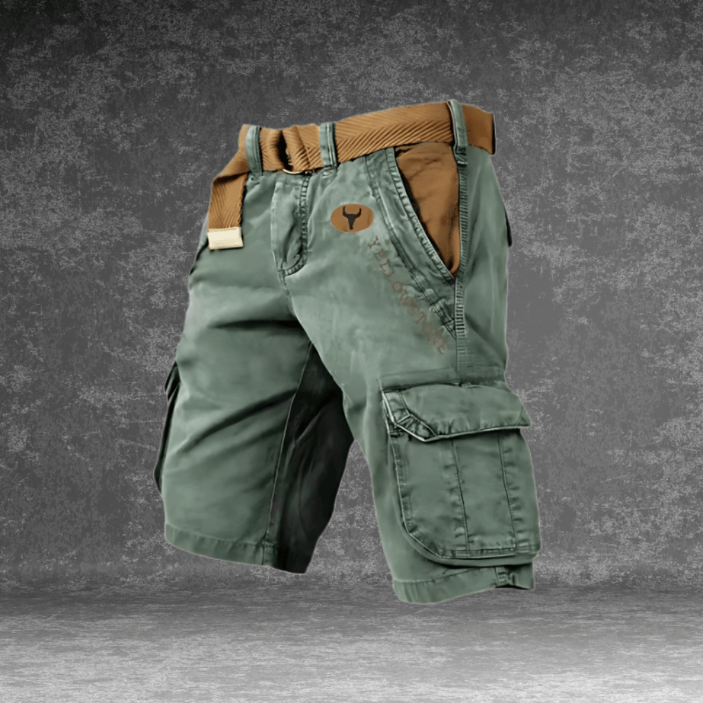 Nokmo | Men's Cargo Shorts with Multiple Pockets