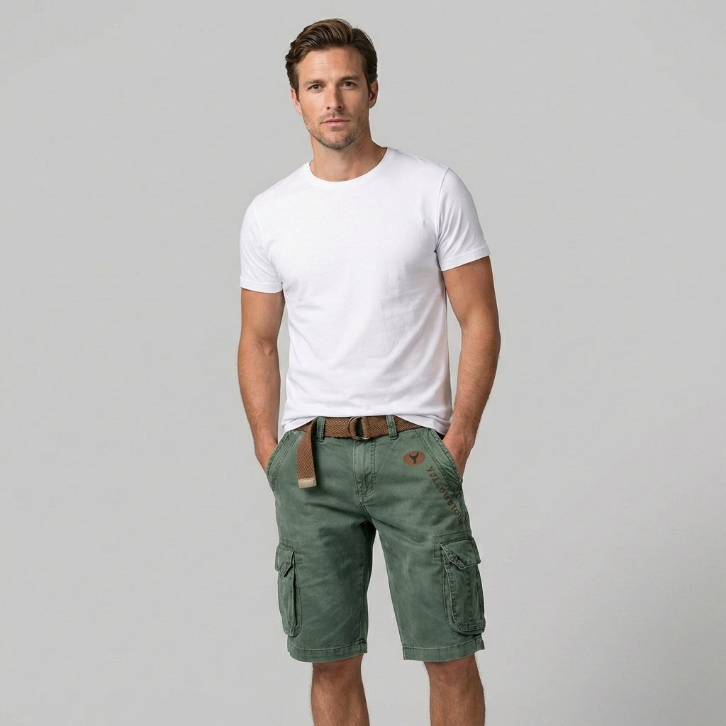 Nokmo | Men's Cargo Shorts with Multiple Pockets