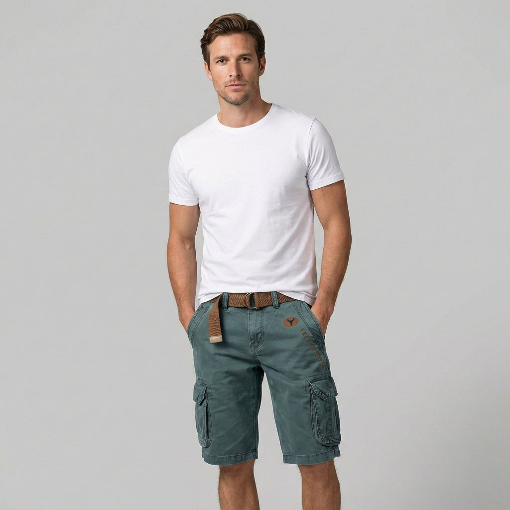 Nokmo | Men's Cargo Shorts with Multiple Pockets