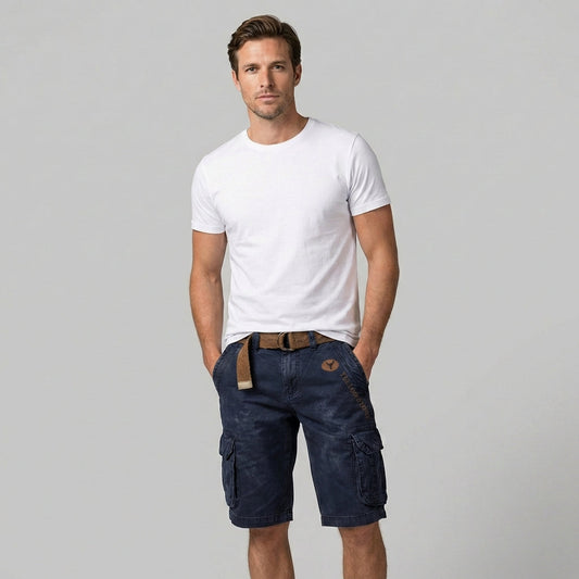 Nokmo | Men's Cargo Shorts with Multiple Pockets