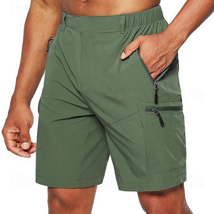 Nokmo | Men's Cargo Shorts with Zipper Pockets
