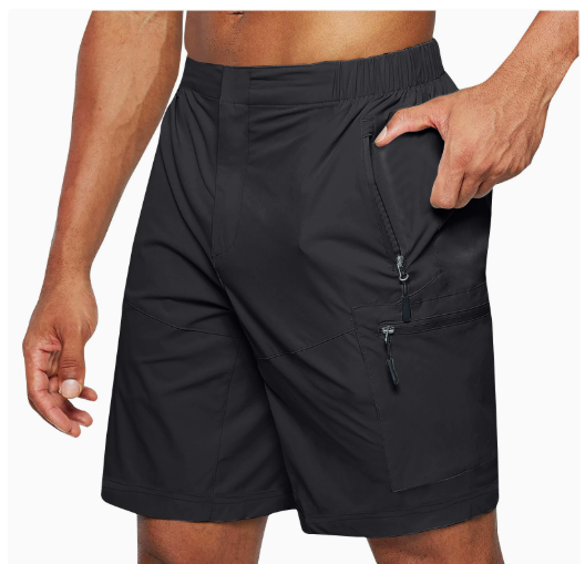 Nokmo | Men's Cargo Shorts with Zipper Pockets