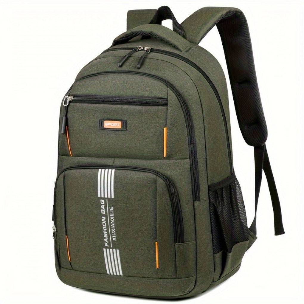 Nokmo | Men's Casual Backpack with Striped Design