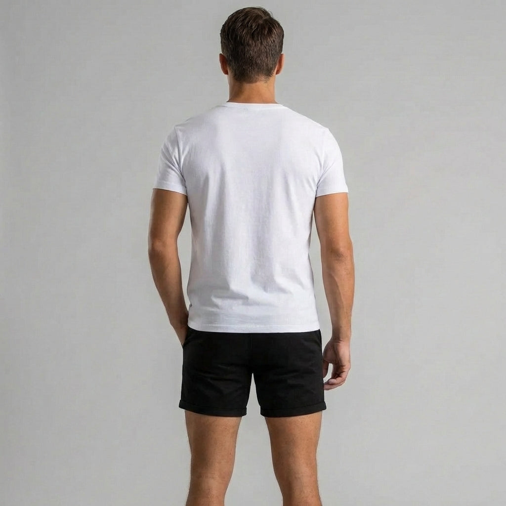 Nokmo | Men's Chino Shorts - Slim Fit