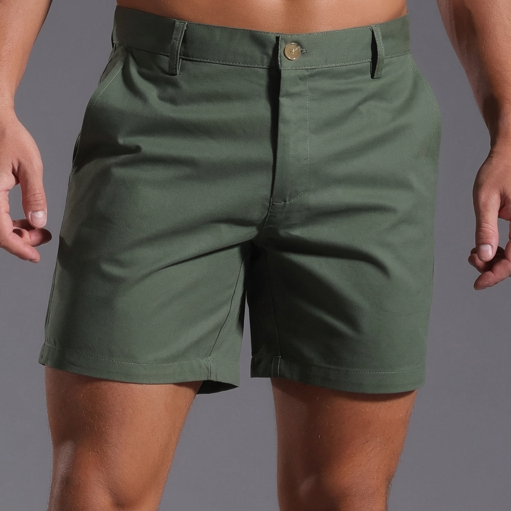 Nokmo | Men's Chino Shorts - Tailored Fit