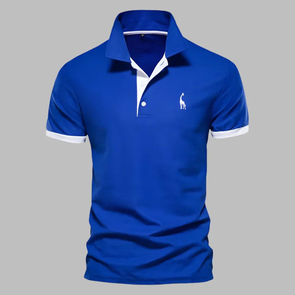 Nokmo | Men's Contrast Trim Polo Shirt
