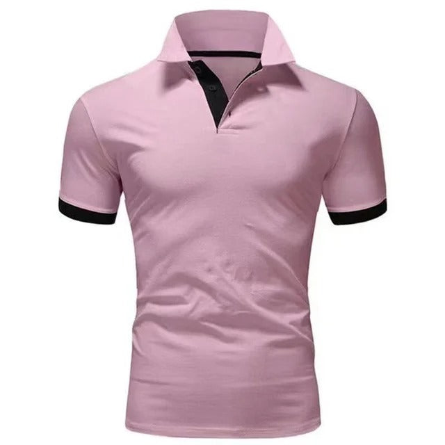 Nokmo | Men's Contrasting Collar Polo Shirt