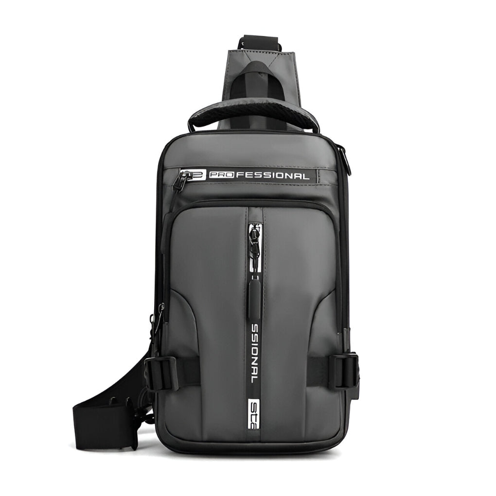 Nokmo | Men's Convertible Anti-Theft Chest Bag Sling Backpack