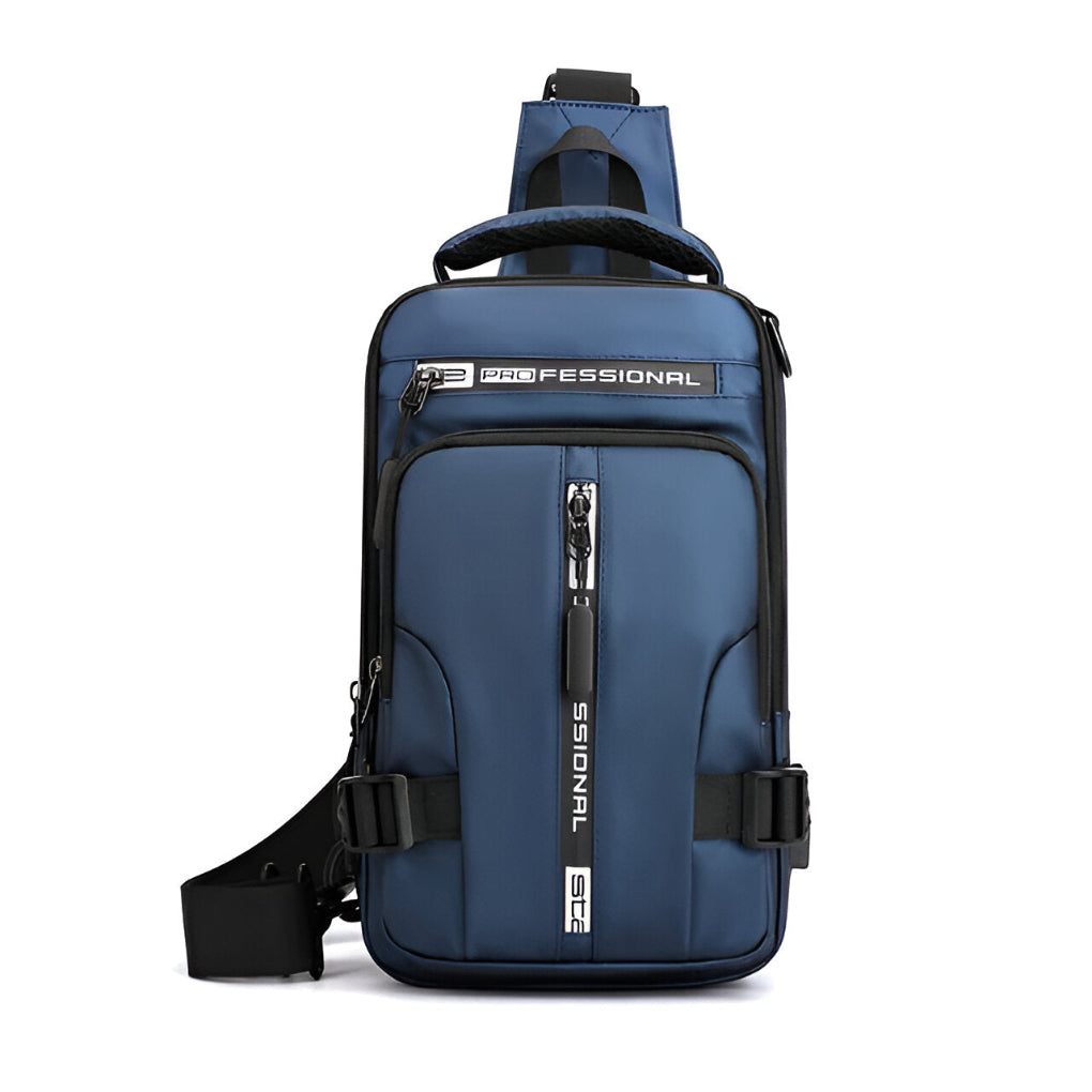 Nokmo | Men's Convertible Anti-Theft Chest Bag Sling Backpack