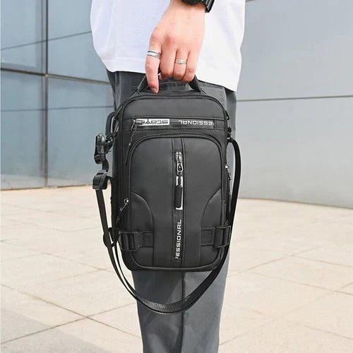 Nokmo | Men's Crossbody Bag with Anti-Theft Hidden Zippers