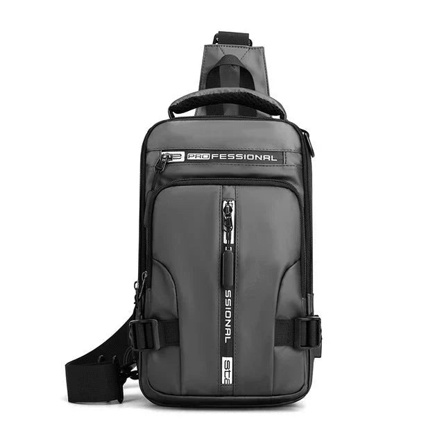 Nokmo | Men's Crossbody Bag with Anti-Theft Hidden Zippers