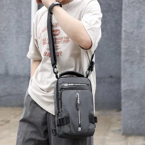 Nokmo | Men's Crossbody Bag with Anti-Theft Hidden Zippers