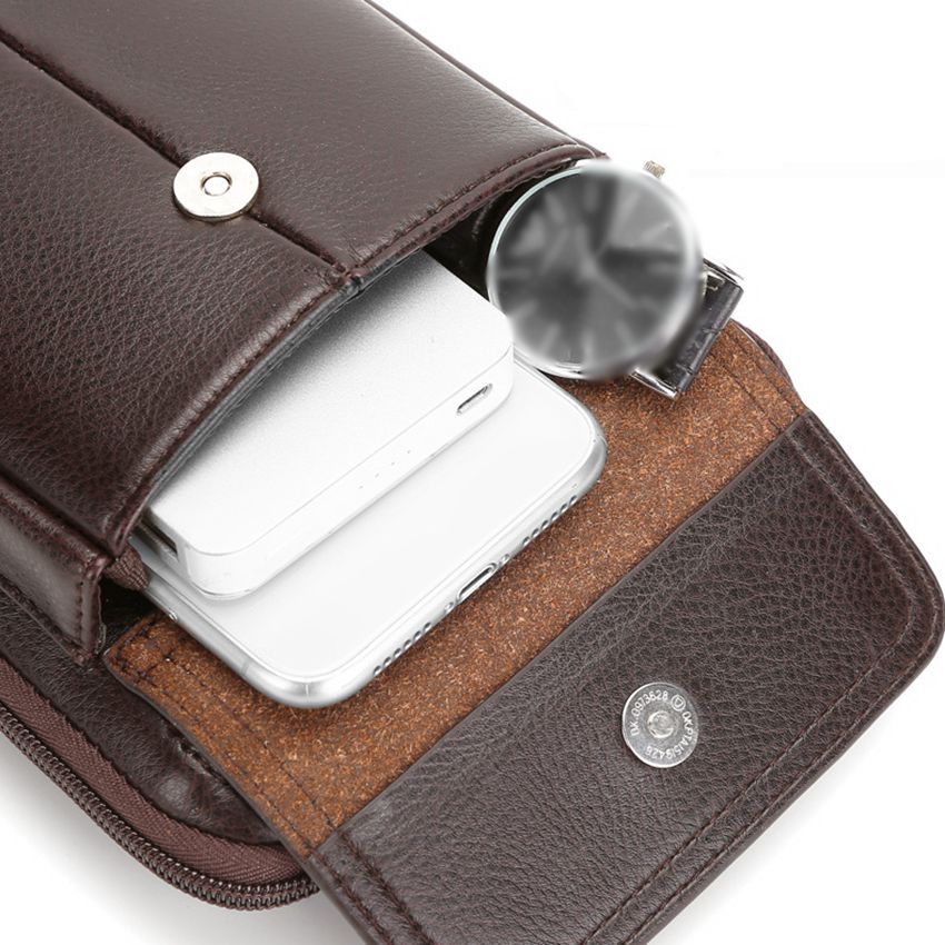 Nokmo | Men's Crossbody Bag with Flap Pocket