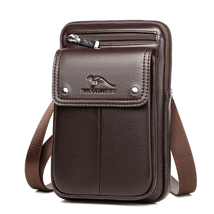 Nokmo | Men's Crossbody Bag with Flap Pocket