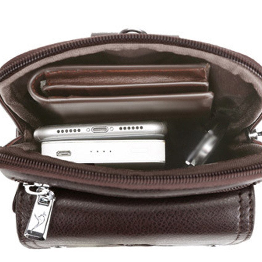 Nokmo | Men's Crossbody Bag with Flap Pocket