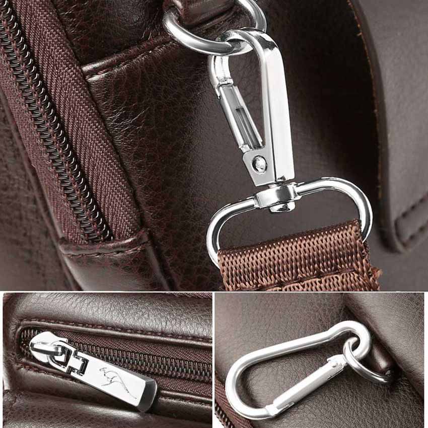 Nokmo | Men's Crossbody Bag with Flap Pocket