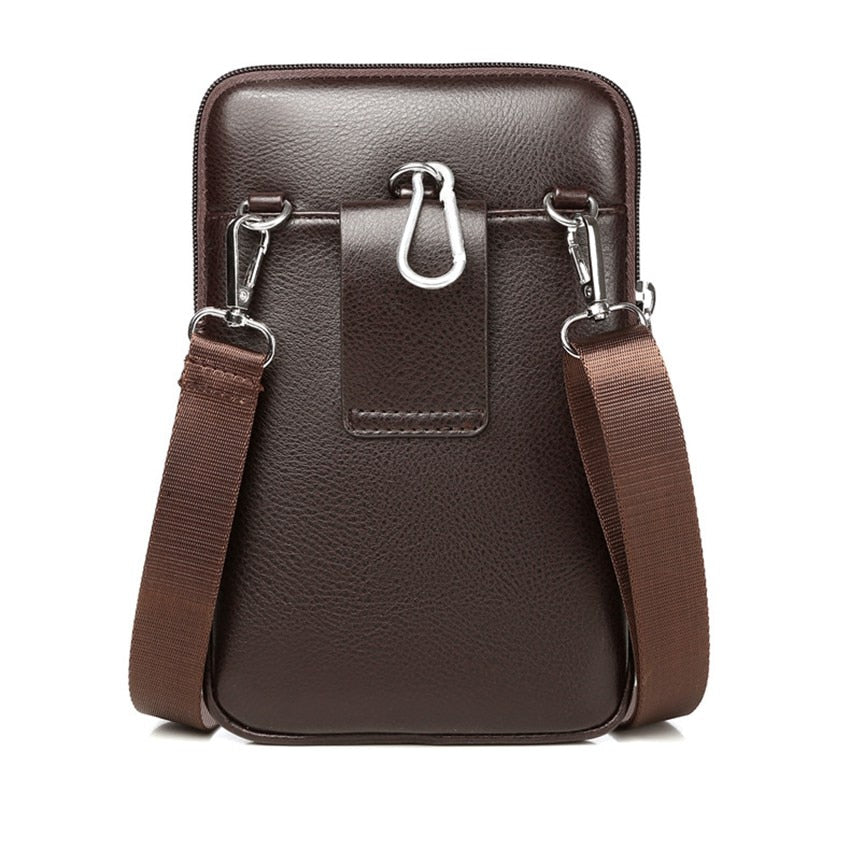 Nokmo | Men's Crossbody Bag with Flap Pocket