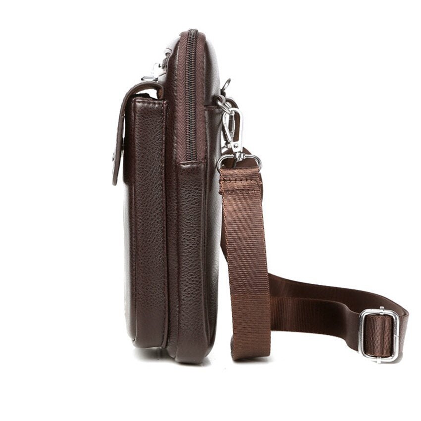 Nokmo | Men's Crossbody Bag with Flap Pocket