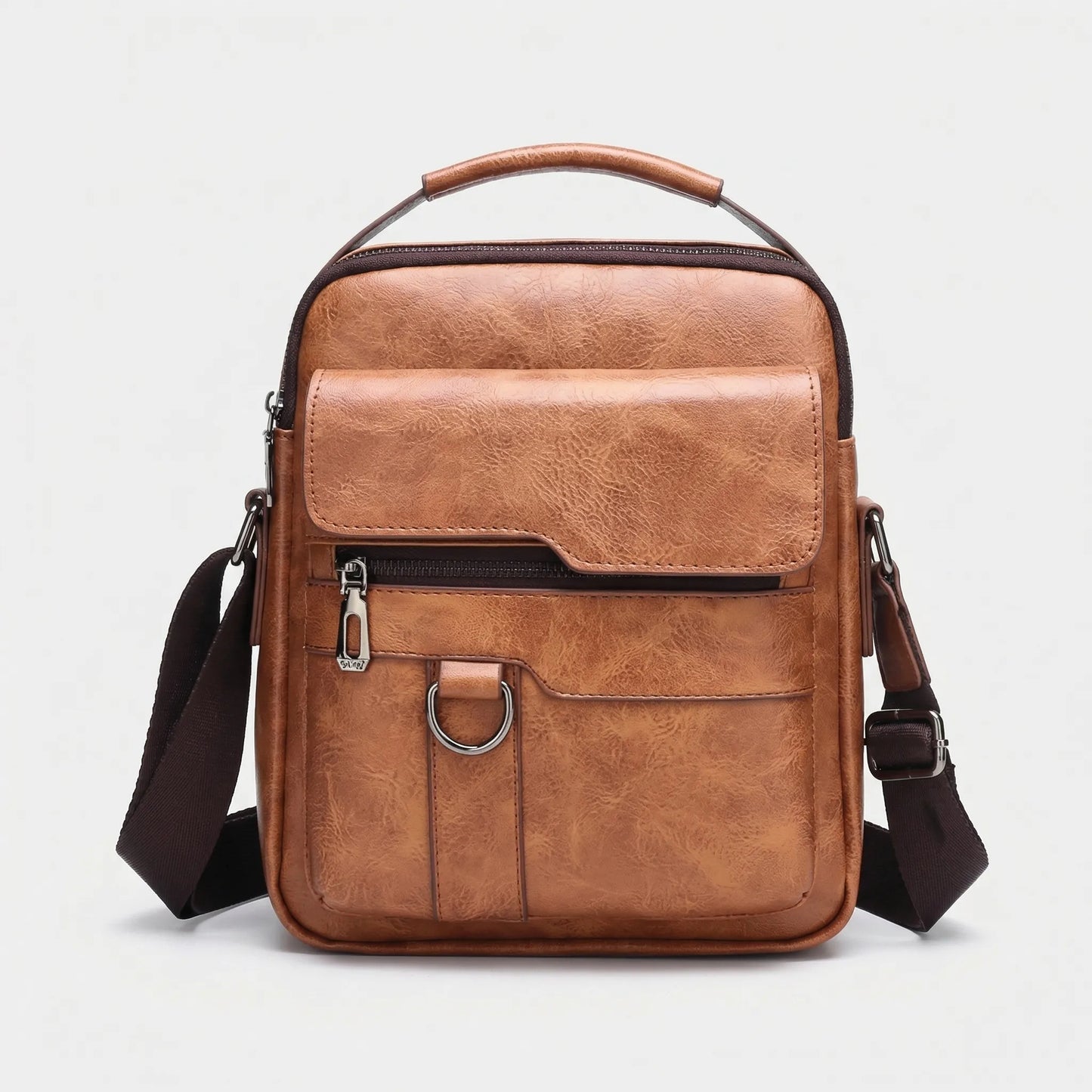 Nokmo | Men's Crossbody Bag with Front Pocket Detail