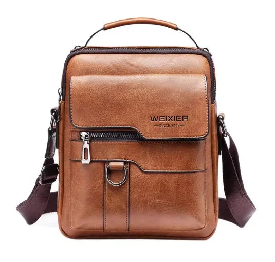 Nokmo | Men's Crossbody Satchel Bag with Front Pocket