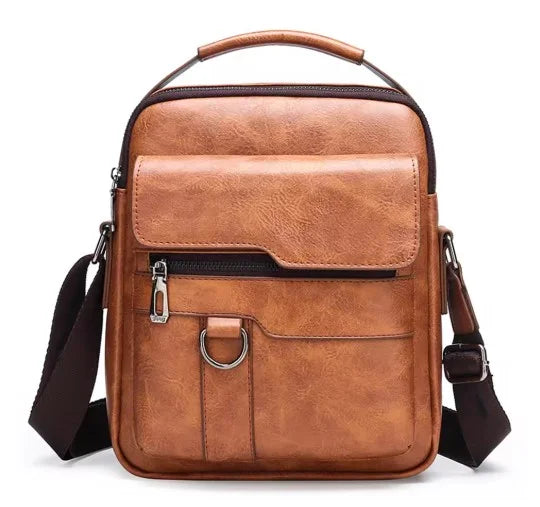 Nokmo | Men's Crossbody Satchel Bag with Front Pocket