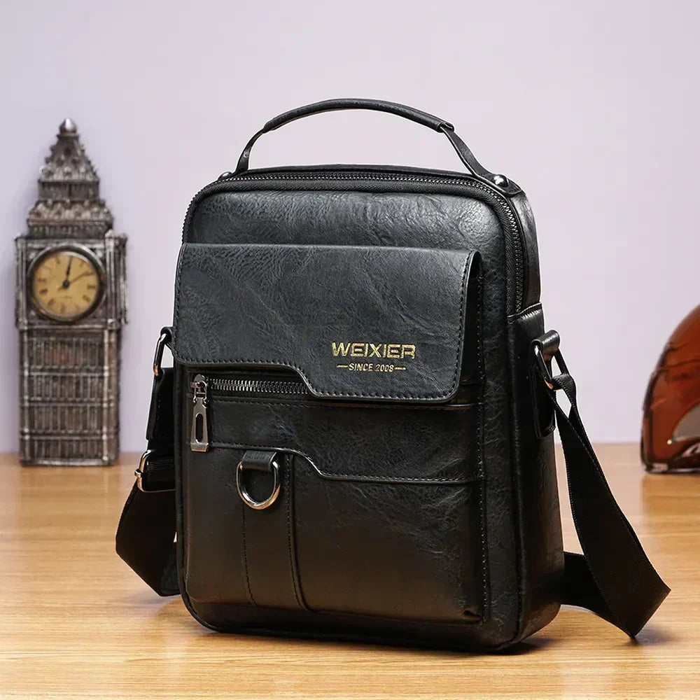 Nokmo | Men's Crossbody Satchel Bag with Front Pocket