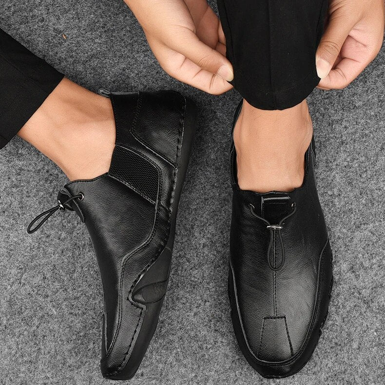 Nokmo | Men's Driving Moccasins with Toggle Closure