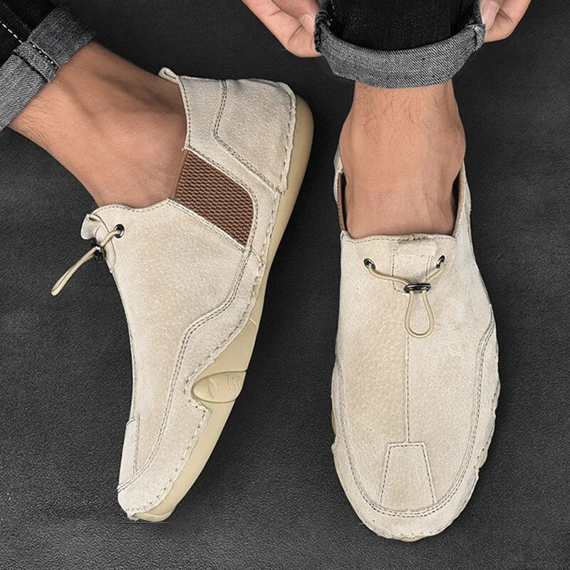 Nokmo | Men's Driving Moccasins with Toggle Closure