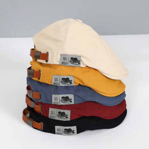 Nokmo | Men's Flat Cap with Adjustable Strap