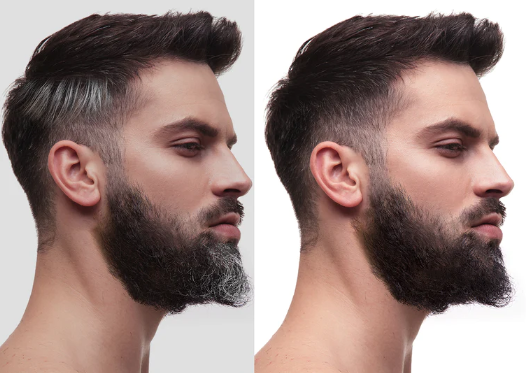Nokmo | Men's Grey Coverage Shampoo Bar for Hair & Beard
