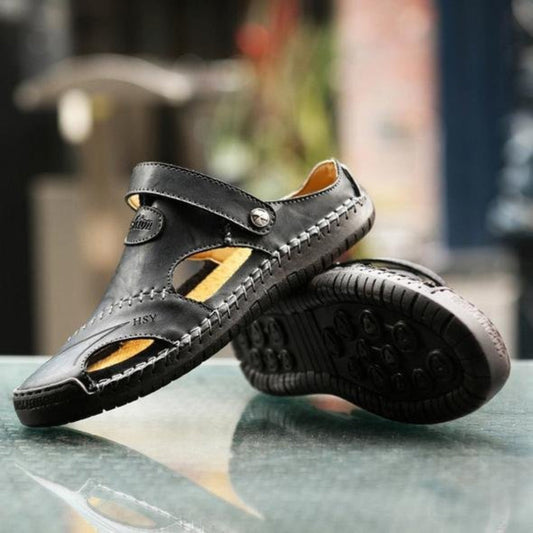 Nokmo | Men's Leather Fisherman Sandals