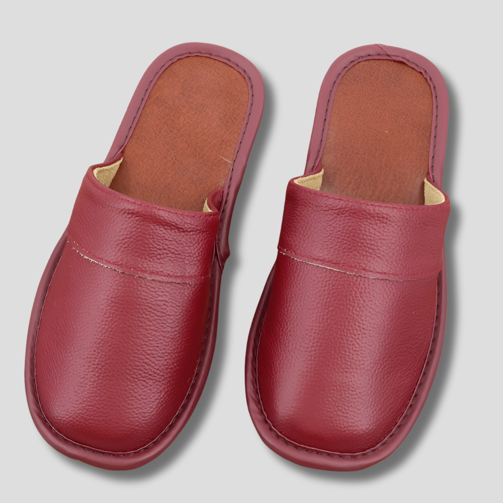 Nokmo | Men's Leather Mules with Cushioned Insole