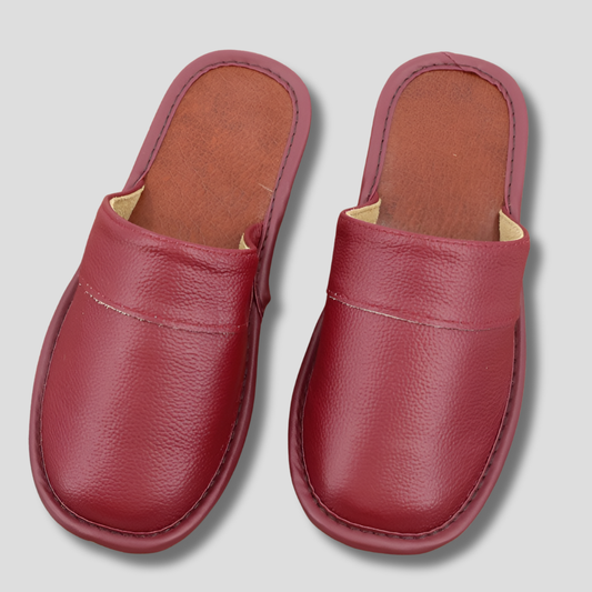Nokmo | Men's Leather Mules with Cushioned Insole