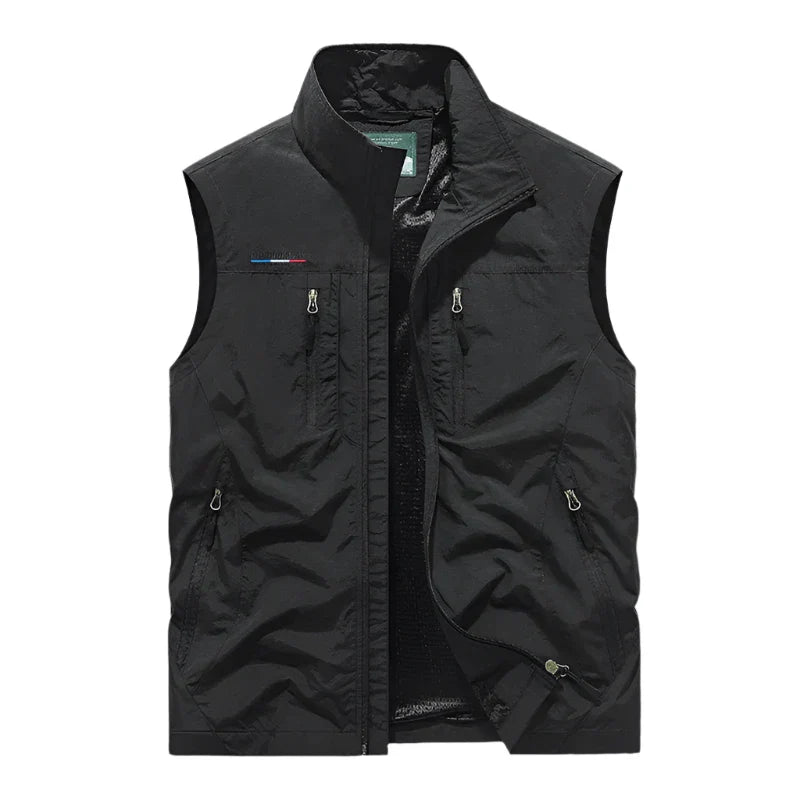 Nokmo | Men's Lightweight Waterproof Vest with Zip Pockets