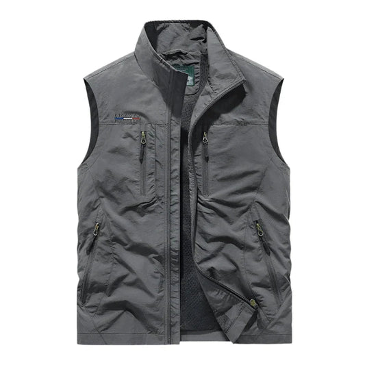 Nokmo | Men's Lightweight Waterproof Vest with Zip Pockets