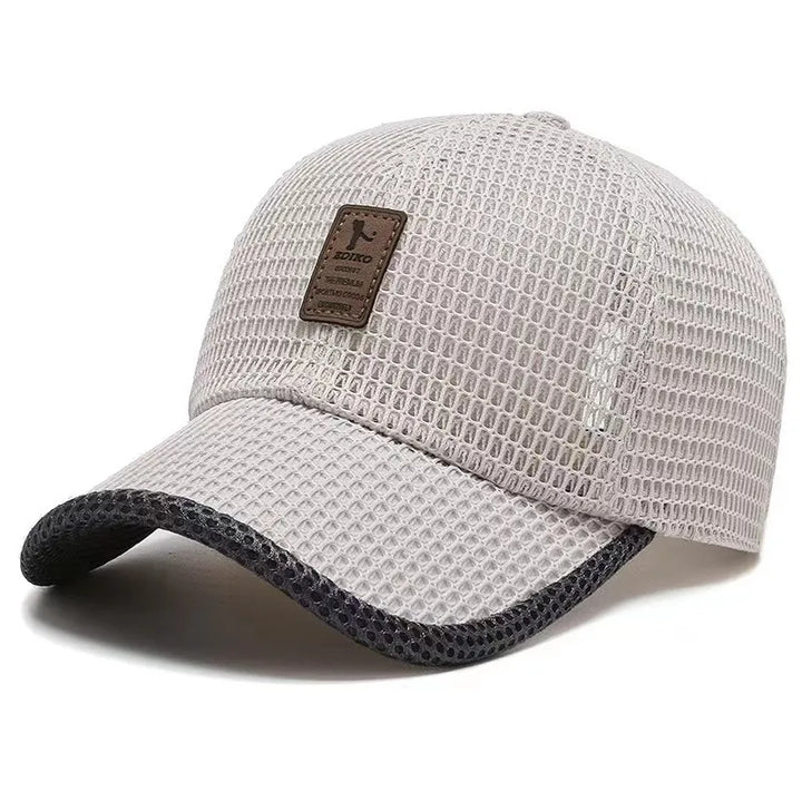 Nokmo | Men's Mesh Baseball Cap with Breathable Panels