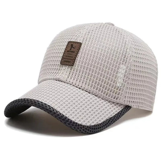 Nokmo | Men's Mesh Baseball Cap with Breathable Panels