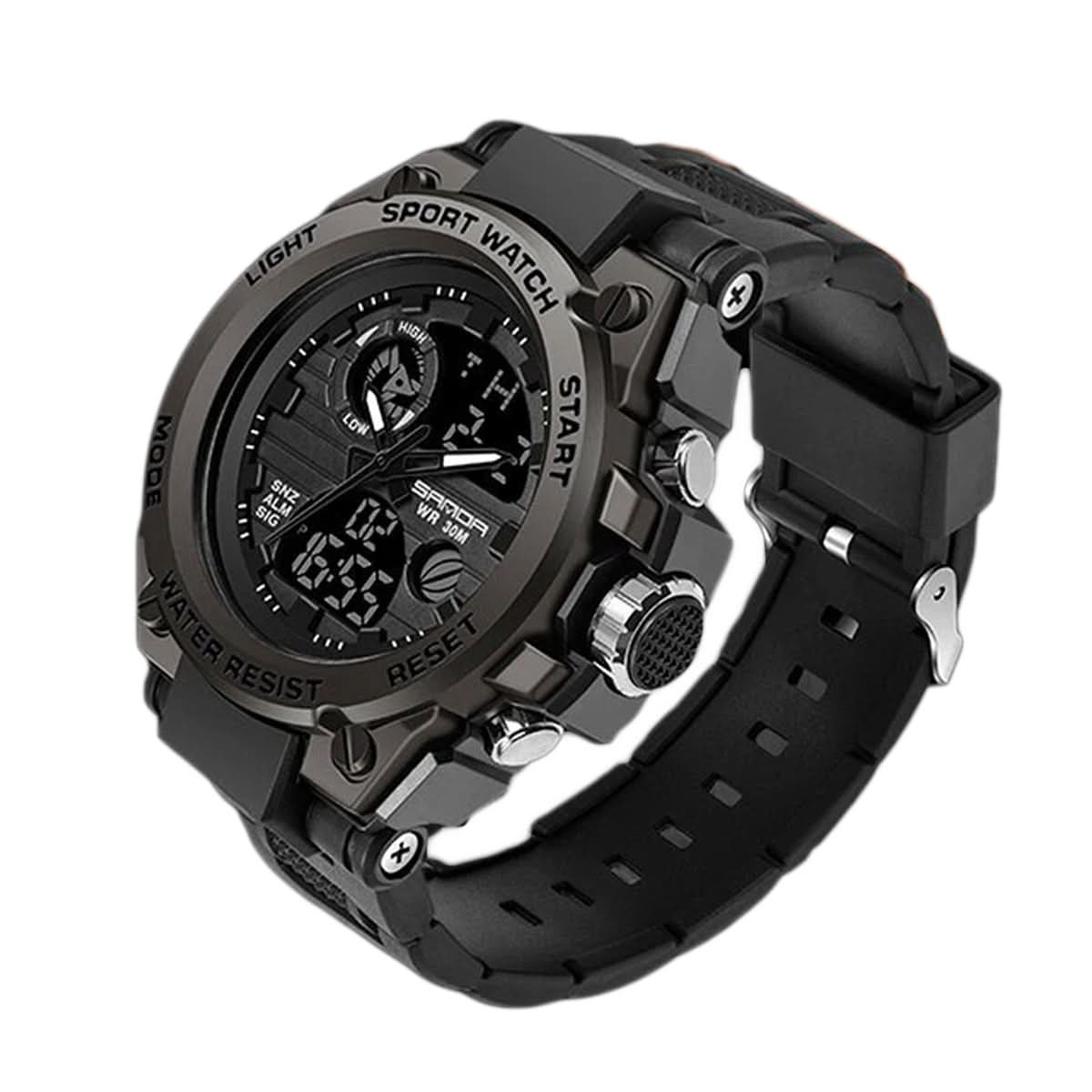 Nokmo | Men’s Military Watch with Analog Digital Display and Features