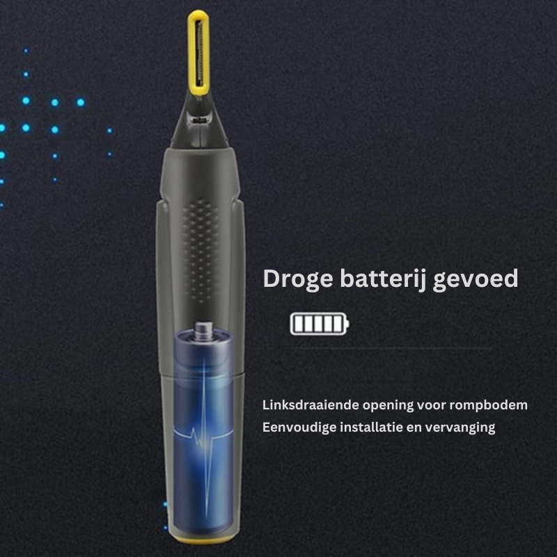 Nokmo | Men's Nose and Ear Hair Trimmer with LED Light