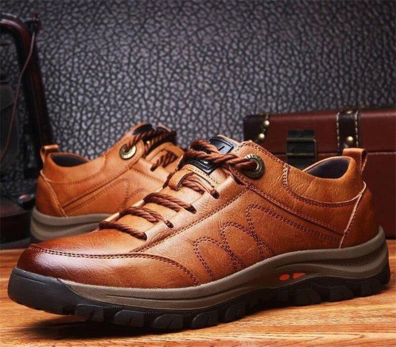 Nokmo | Men’s Orthopedic Leather Shoes | Supportive Comfort