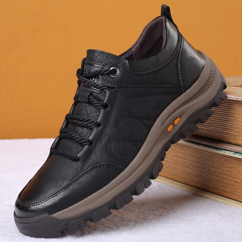 Nokmo | Men’s Orthopedic Leather Shoes | Supportive Comfort