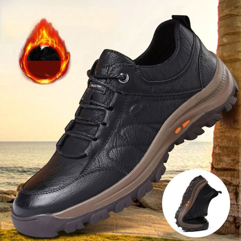 Nokmo | Men’s Orthopedic Leather Shoes | Supportive Comfort