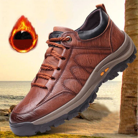 Nokmo | Men’s Orthopedic Leather Shoes | Supportive Comfort