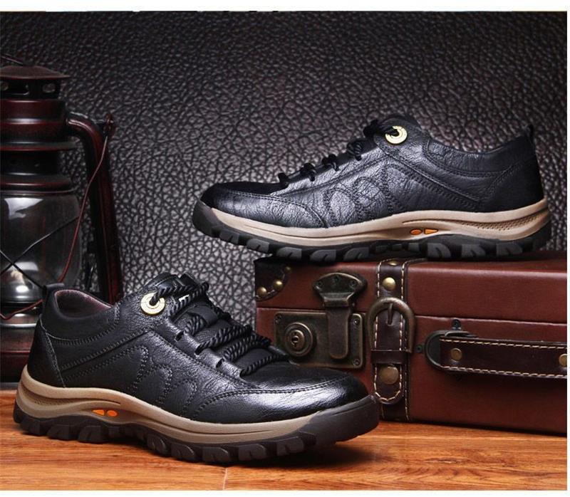 Nokmo | Men’s Orthopedic Leather Shoes | Supportive Comfort