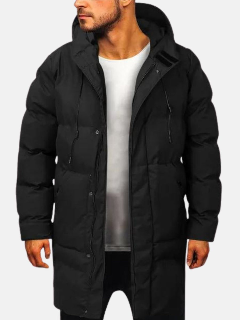 Nokmo | Men's Padded Parka Jacket with Hood