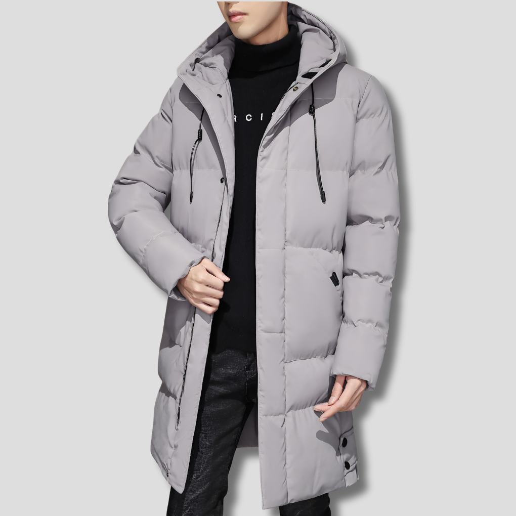 Nokmo | Men's Padded Parka Jacket with Hood