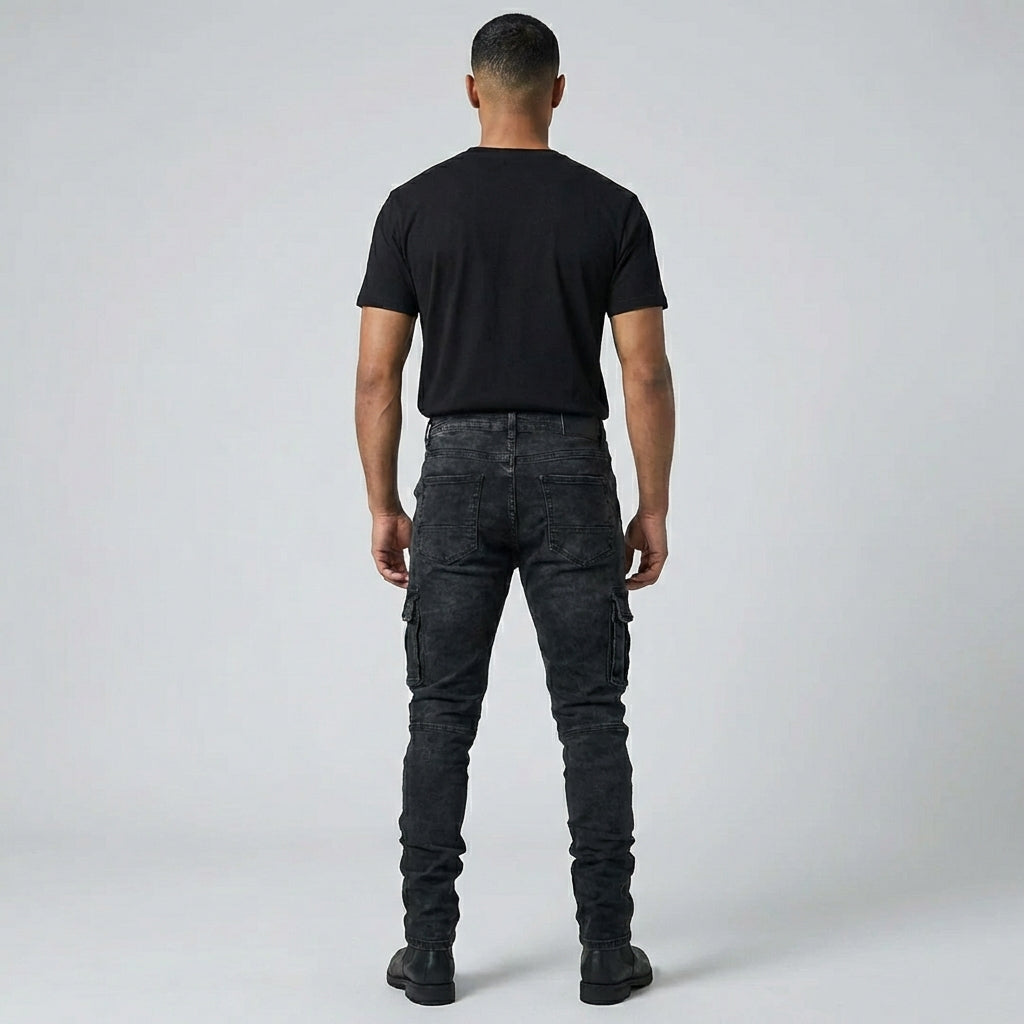 Nokmo | Men's Skinny Cargo Jeans