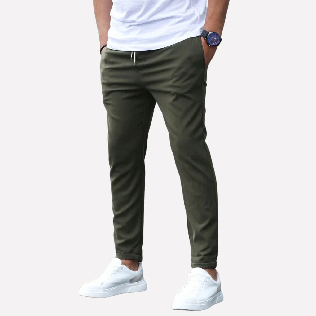 Nokmo | Men's Smart Casual Stretch Trousers