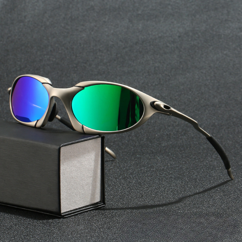 Nokmo | Men’s Sport Polarised Sunglasses – UV Protection with Lightweight Metal Frame