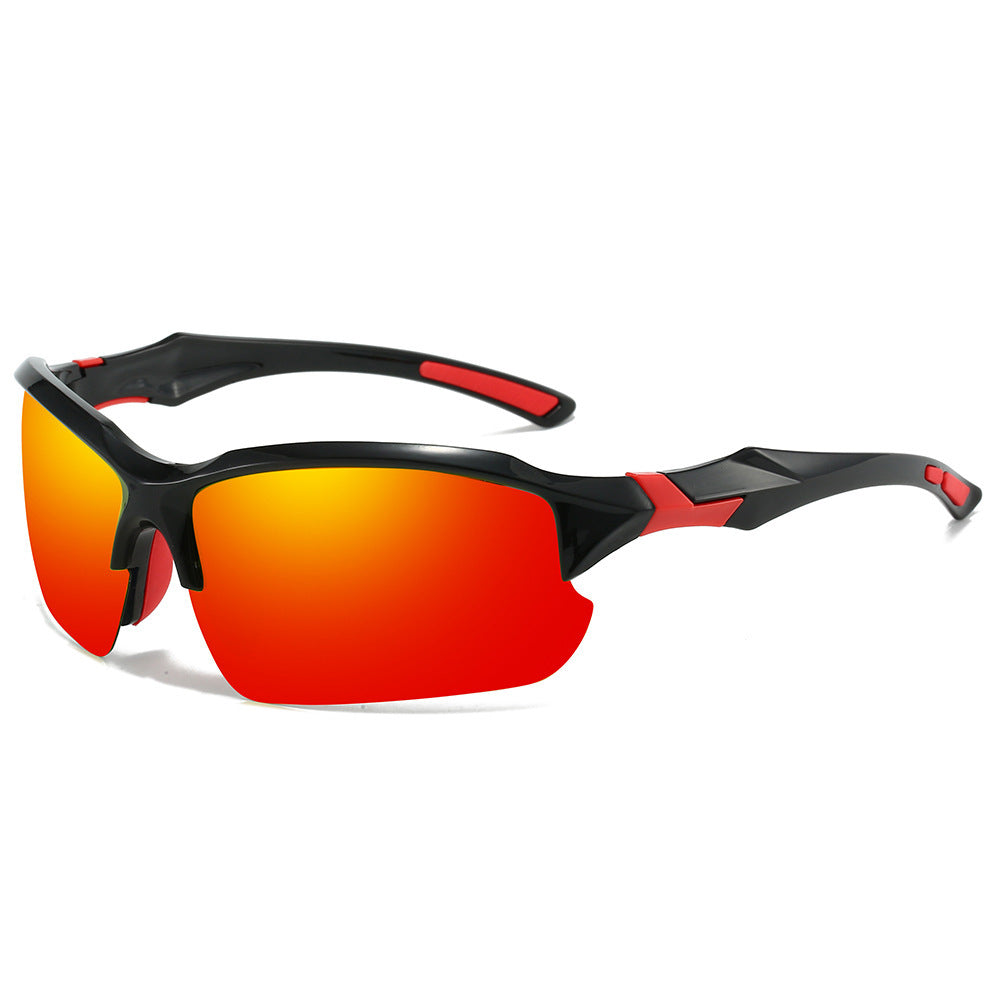 Nokmo | Men's Sports Sunglasses with Wrap-Around Style